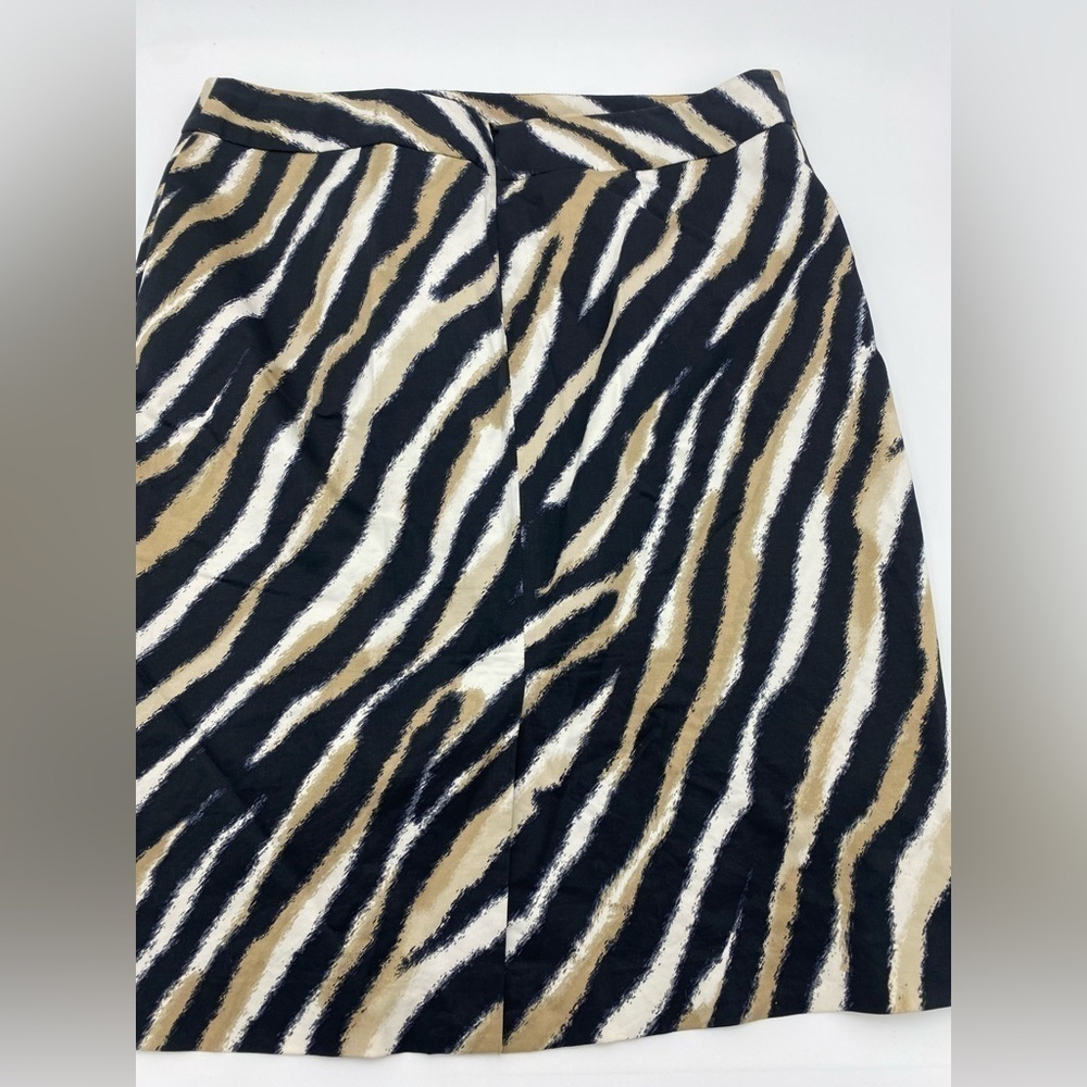 Talbots Zebra Print Skirt‎ - 14